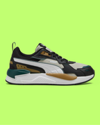 PUMA X-RAY 3 UNISEX BLACK RETRO CHUNKY SNEAKERS WRT