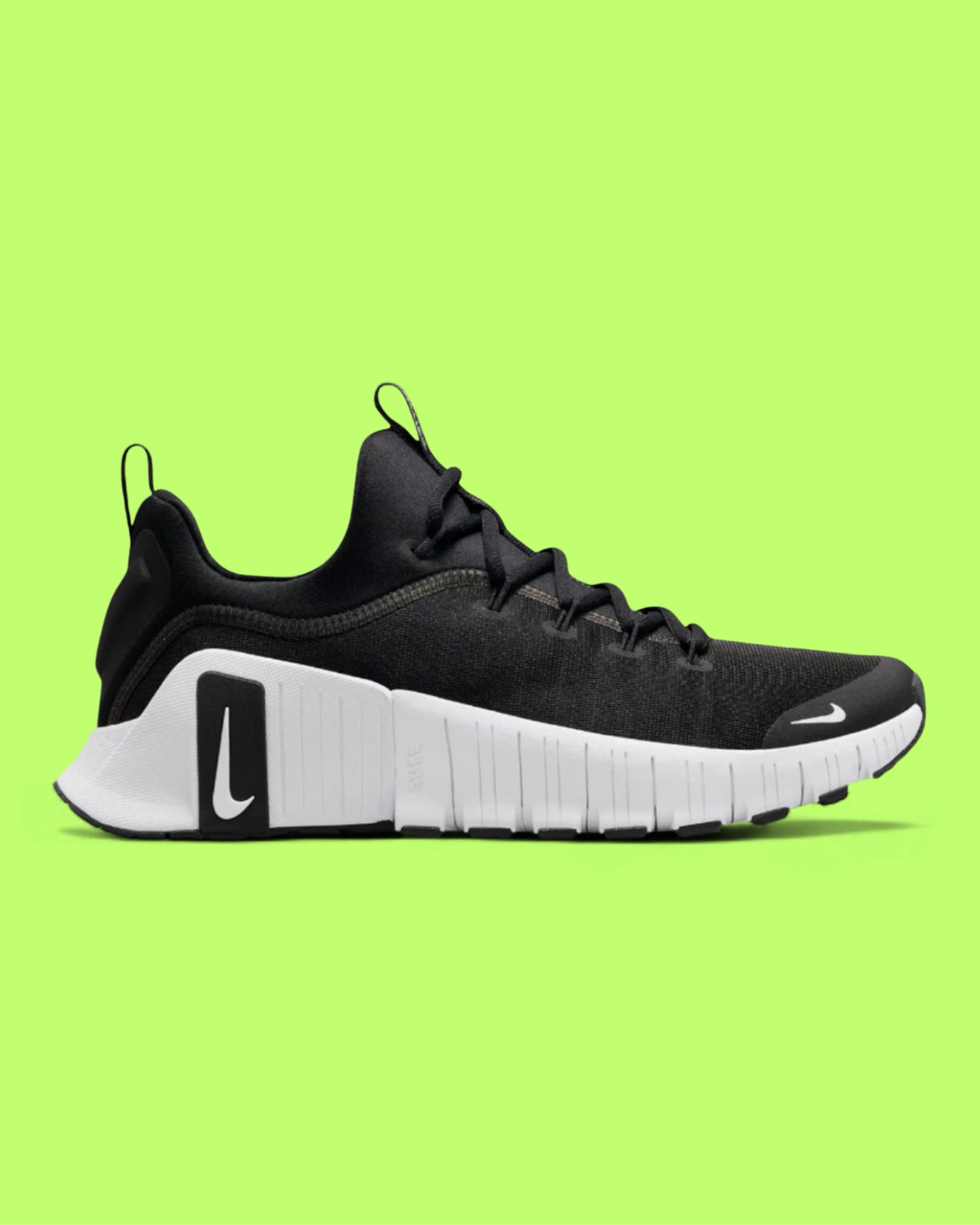 NIKE FREE METCON 6 MEN'S BLACK PERFORMANCE TRAINING STYLE SNEAKERS