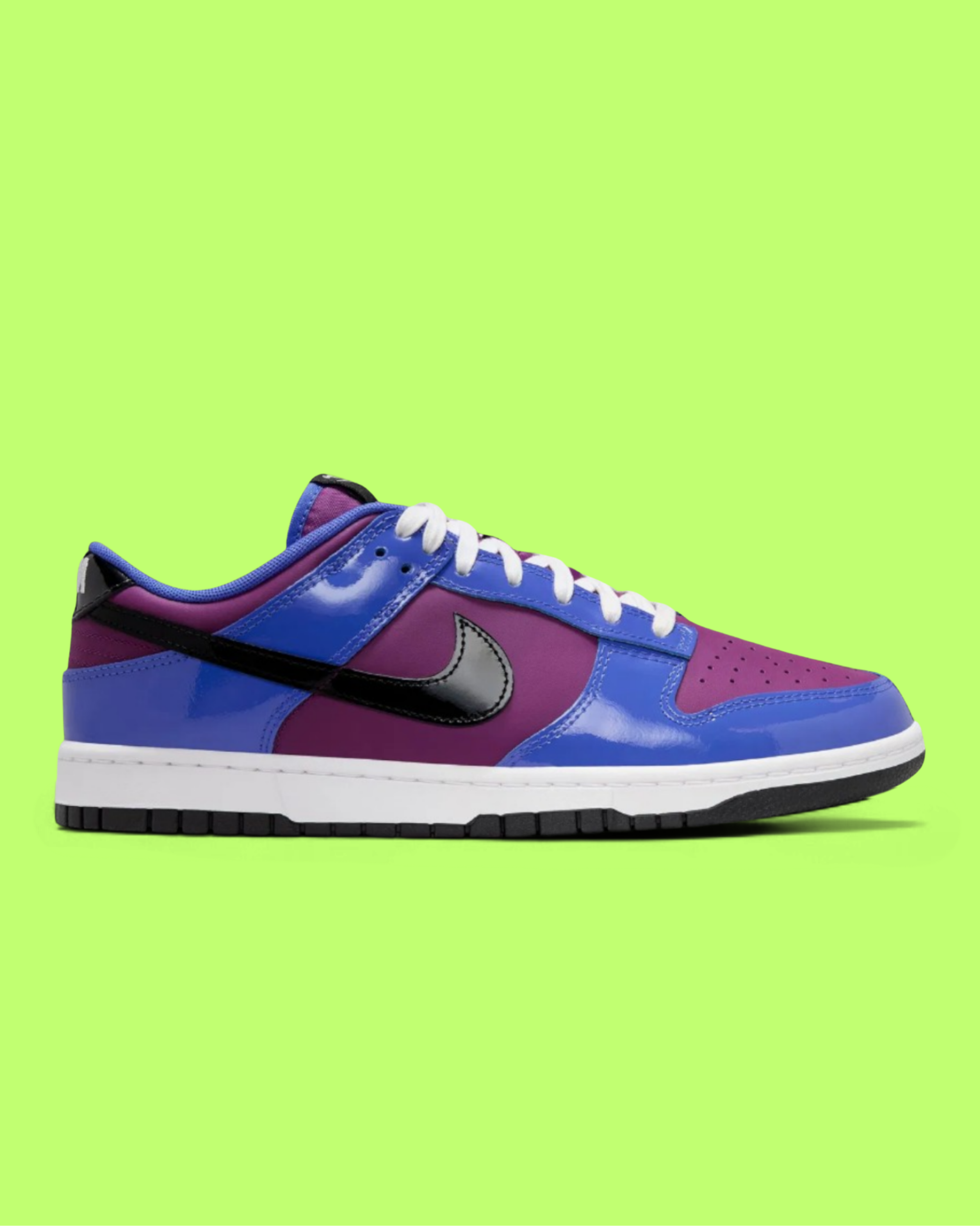 NIKE DUNK LOW RETRO SE BLUE PURPLE MEN'S CASUAL SNEAKERS