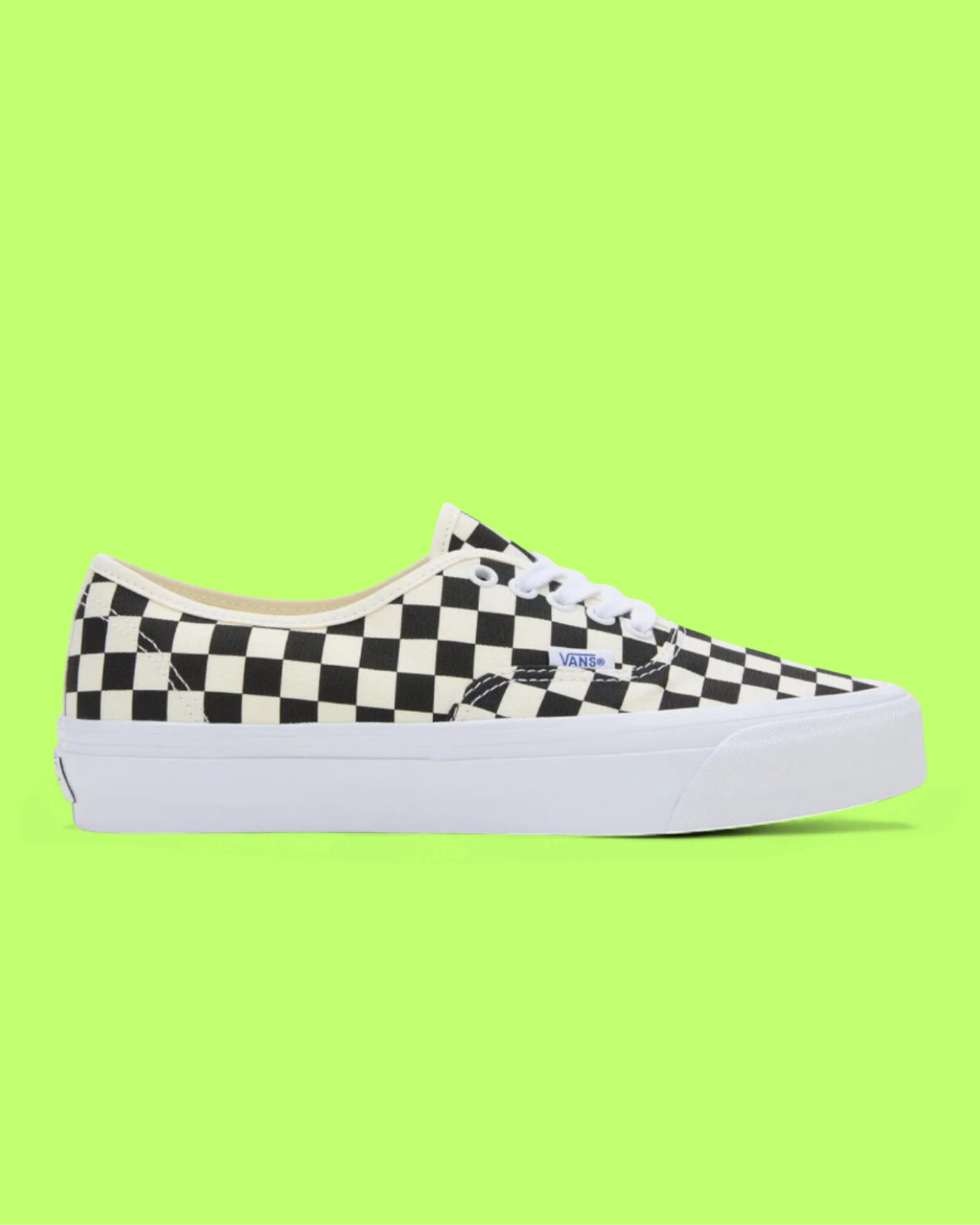 VANS AUTHENTIC PLATFORM BLACK WHITE CHECKERBOARD