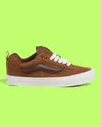 VANS VARIX WC BROWN SUEDE DARK CHOCOLATE STRIPE STYLE