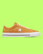 CONVERSE ONE STAR PRO UNISEX YELLOW SUEDE SKATEBOARD