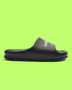 LACOSTE CROCO 2.0 EVO MEN'S BLACK LIGHTWEIGHT COMFORT SLIDE SANDALS