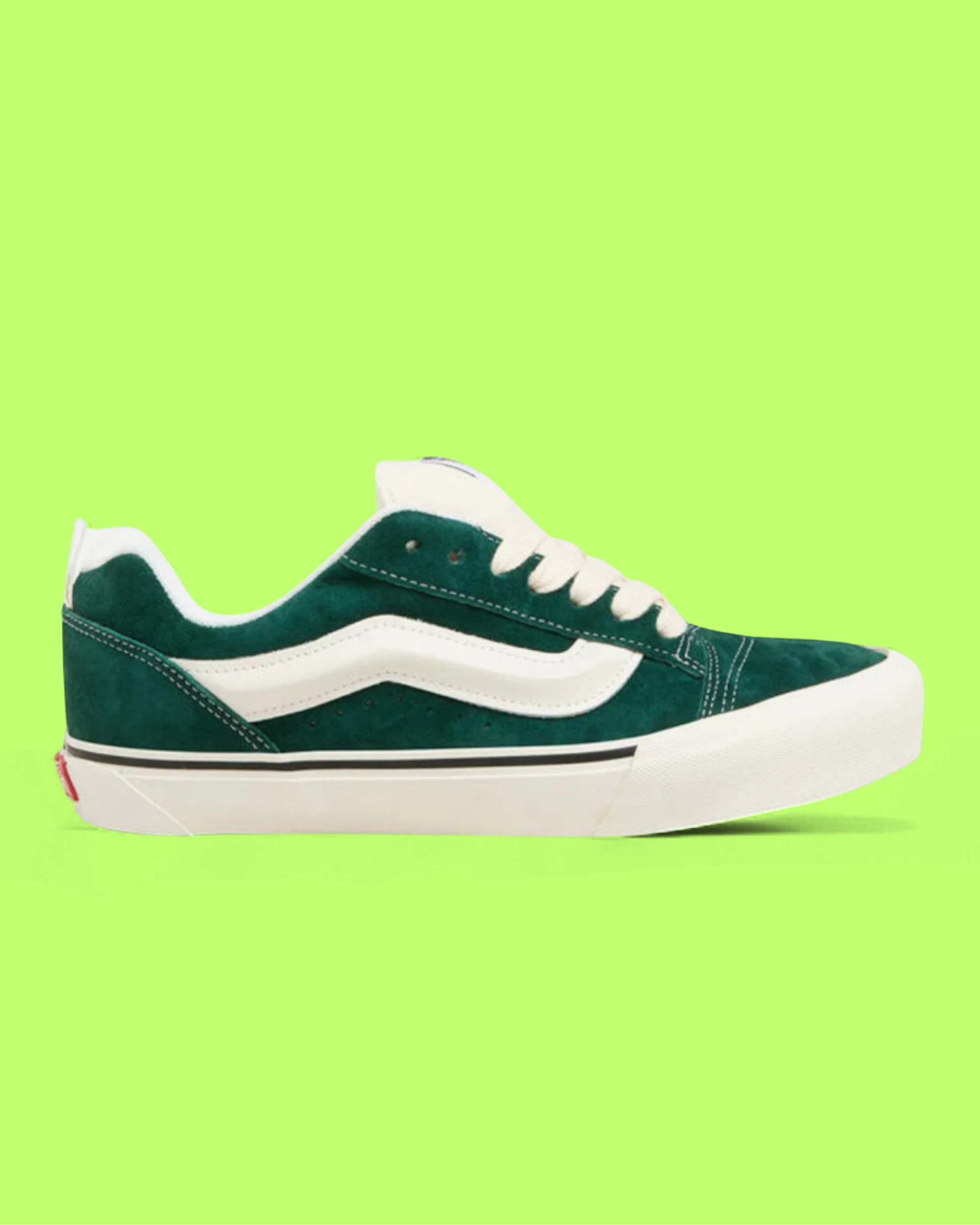 VANS EMERALD GREEN SUEDE LOW TOP CLASSIC SNEAKERS CWCD