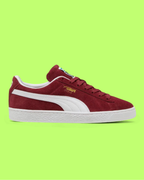 PUMA SUEDE CLASSIC UNISEX BURGUNDY SUEDE SPORTS SHOES