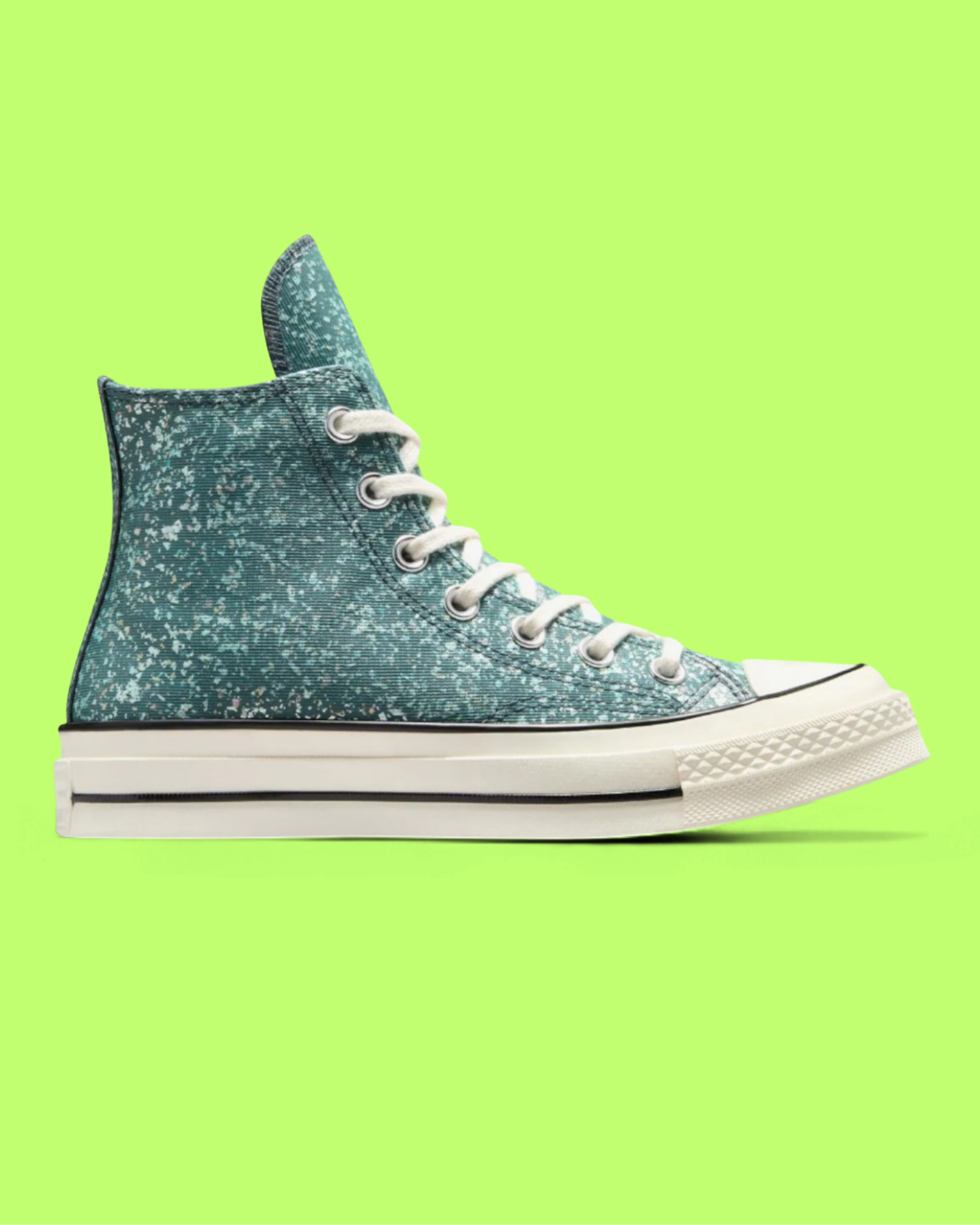 CONVERSE CHUCK 70 UNISEX BLUE CANVAS RETRO HIGH-TOP SNEAKERS