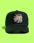 BULLETPROOF RHINO GREEN CAP WITH EMBROIDERED PATCH